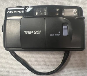 Olympus Trip 201 Point & Shoot analoge Kleinbildkamera sauber + schöner Versand am selben Tag! - Bild 1 von 9