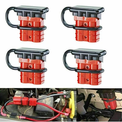 6Pack 6-14 Gauge Battery Quick Connect Disconnect 50A Wire Connector Plug Kit - Image 1 of 4