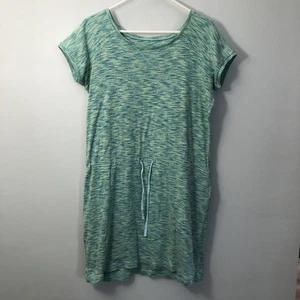 Vestido deportivo Columbia para mujer talla grande con cordón cintura cubierta azul verde - Imagen 1 de 7