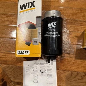 Wix 33978 Fuel-Water Separator Various HD Equipment/Trucks. Open Bag Made In USA - Picture 1 of 7