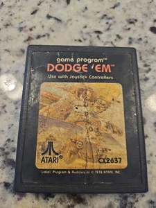 Dodge 'em (Atari 2600) CX2637 1978 Picture Label - Picture 1 of 1