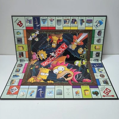 Monopoly The Simpsons Treehouse of Horror Collector's Ed Replacement Game Board - Image 1 of 4