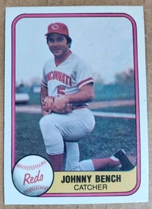 1981 Fleer #196 Johnny Bench Baseball Card - Picture 1 of 2