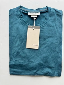 ICEBREAKER Herren Large Merino 150 Tech Lite Kurzarm Large Topas Neu mit Etikett! - Bild 1 von 5