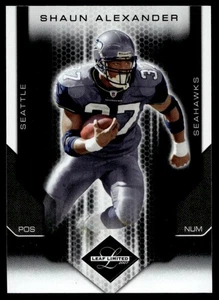 2007 Leaf Limited Silver Shaun Alexander 525/659 Seahawks #87 A42 - Bild 1 von 2