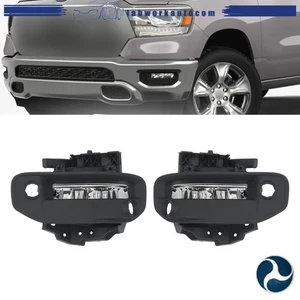 Fog Lights LED Driving Lamps For Ram 1500 2019-2023 w/ Switch Left+Right - Picture 1 of 19