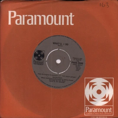 Nelson Riddle What'll I Do 7" vinyl UK Paramount 1974 4 prong label design in - Image 1 of 2