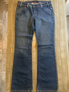 American Eagle Outfitters Womens Kick Boot Jeans Blue Size 6 Regular - Picture 1 of 7