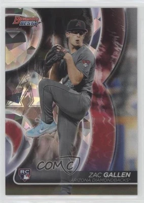 2020 Bowman's Best Atomic Refractor Zac Gallen #35 Rookie RC - Image 1 of 2