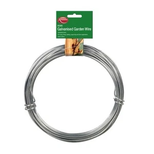 Galvanised Garden Wire - 3mm x 20m - Thick & Strong Wire - Picture 1 of 2