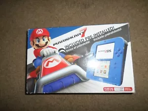 Nintendo 2DS Mario Kart 7 Edizione Limitata Sistema palmare elettrico blu - Foto 1 di 6