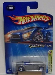 HOT WHEELS 2005 FIRST EDITIONS FORD SHELBY COBRA CONCEPT 5SP BLUE WHITE RIM hwd - Bild 1 von 2
