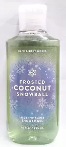 Bath & Body Works FROSTED COCONUT SNOWBALL Shower Gel 10 fl oz / Sealed - Picture 1 of 2