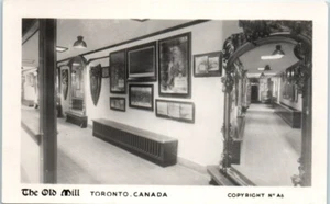 THE OLD MILL interior view TORONTO, Canada RPPC - Postcard - Picture 1 of 2