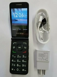 Prepaid State Obama Phone Alcatel My Flip 2 A406DL 4G LTE Flip Tracfone Simple - Picture 1 of 8