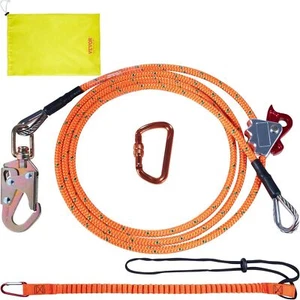 VEVOR Steel Core flipline, 1/2" x 12' Arborist Flipline, Flip Line for Tree Clim - Picture 1 of 1