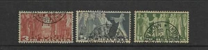Switzerland Scott #244-246 used 1938 high values Voting set, nice cds cancels  - Picture 1 of 2