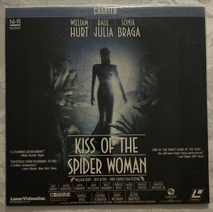 KISS OF THE SPIDER WOMAN LASERDISC LD William Hurt Raul Julia Sonia Braga - Picture 1 of 2