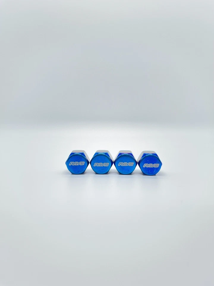 4 PIEZAS VOLK RACING RAYS VÁLVULA NEUMÁTICO VÁSTAGO TAPA ALUMINIO FORJADO NEGRO UNIVERSAL JDM Foto 1 de 3