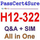 Huawei Certified ICT Professional - Wireless Local Area H12-322 Exam Q&A+SIM