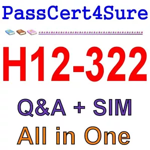 Huawei Certified ICT Professional - Wireless Local Area H12-322 Exam Q&A+SIM - Picture 1 of 1