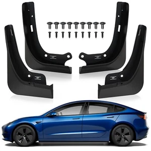 Mud Flaps For Tesla Model 3 2016-2023 Splash Guard Front Rear Fender Accessories - Bild 1 von 6