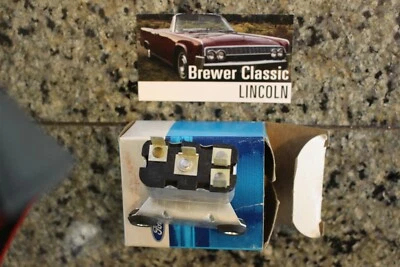 1963 1964 1965 Lincoln conversível topo neutro relé de controle de segurança novo na caixa - Imagem 1 de 2