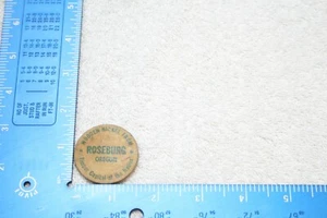 De colección Madera Níquel Roseburg Oregon 100 Valles de la Umpqua - Imagen 1 de 2