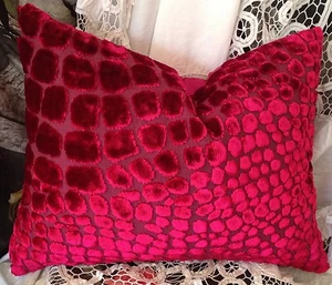 FUNDAS COJINES NABUCCO GREMIO DE DISEÑADORES VARIOS COLORES Y TAMAÑOS MAGENTA/PERLA - Imagen 1 de 26