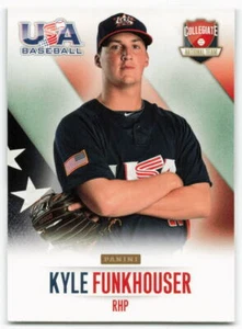 2014 Kyle Funkhouser Panini USA Baseball Rookie - Oakland Athletics - Bild 1 von 2