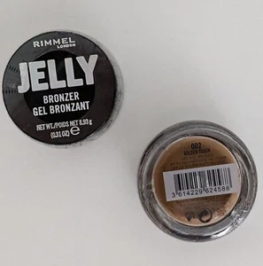Rimmel London Jelly Bronzer 002 Golden Touch 2 Jars - Picture 1 of 3