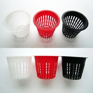 10X Heavy Duty Mesh Pot Net Cup Basket Hydroponic Aeroponic Plant Grow Clone 3” - Picture 1 of 6