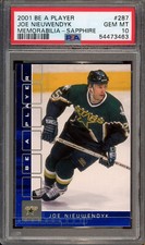 2001 Be A Player Joe Nieuwendyk Sapphire /100 | PSA 10