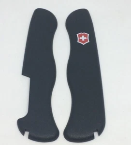 Pre-Owned Victorinox Swiss Army Knife 111mm HANDLE 2 Piece KIT in Black - Picture 1 of 1