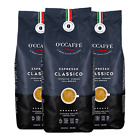 O'CCAFFÈ Espresso Classico, 1000g ganze Bohne, 3er Pack