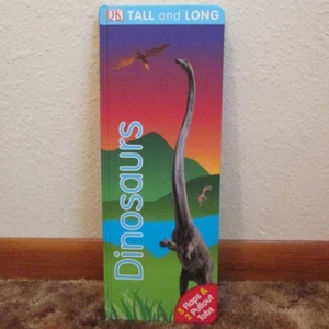 DINOSAURS (DK TALL AND LONG) Dinosaur Book, Hardback Children's Book, Learning - Picture 1 of 24