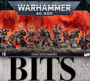 Warhammer 40K Horus Heresy Kill Team Chaos Space MARINES Black Legion Bits Bit - Picture 1 of 110