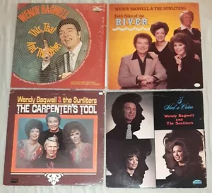 4 Wendy Bagwell LP LOT I Had a Vision, Carpenter's Tool, Both Sides of the River - Picture 1 of 9