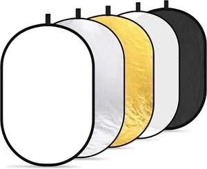 Easy to Install 5-in-1 Photo Collapsible Photography Reflector for Studio Video - Picture 1 of 7