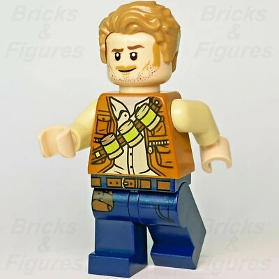 Minifigura LEGO® Owen Grady de Jurassic World 75939 75940 75942 122114 jw066 Foto 1 de 3