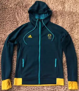 J4 New Australia Olympic Rio 2016 Athlete Team Issue Zip Jacket Adidas Womens 12 - Picture 1 of 15