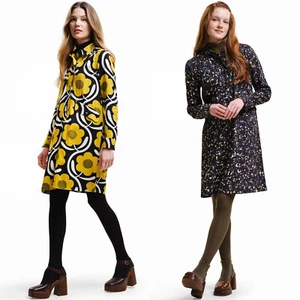 Regatta Womens Orla Kiely Printed Button Down Midi Dress - Picture 1 of 9