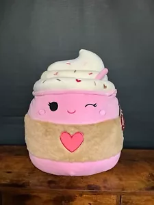 NEW with TAG 16" ORIGINAL Squishmallow Valentines JENNY + FREE MYSTERY SQUISH - Picture 1 of 4