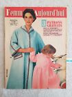 Femmes D'aujourd'hui N°651 24/10/1957 Mode Couture Tricot Georgette Anys Jouet