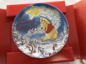 Piatto In Ceramica Disney Winnie The Pooh Natale 1998. Plate Winnie The Pooh. - Imagen 1 de 10