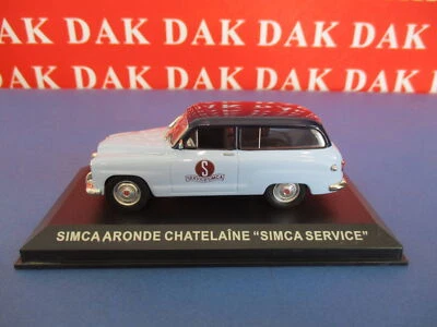 Die cast 1/43 Modellino Pubblicitaria Auto Simca Aronde Chatelaine Simca Service - Immagine 1 di 4