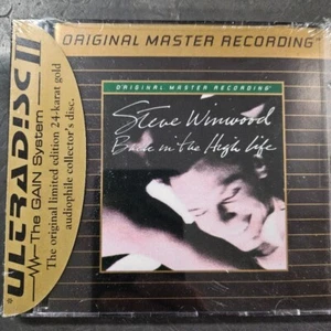 New Steve Winwood Back In the High Life MFSL 24Kt GOLD CD Sealed UDCD 611 - Picture 1 of 2