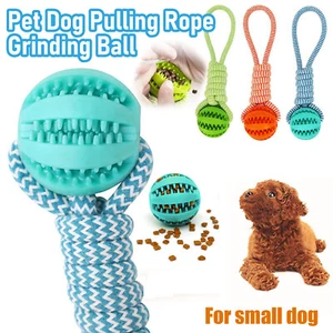 Dog Rope Chew Toys Kit Tough Strong Knot Ball Pet Puppy Cotton Teething Toy - Picture 1 of 20