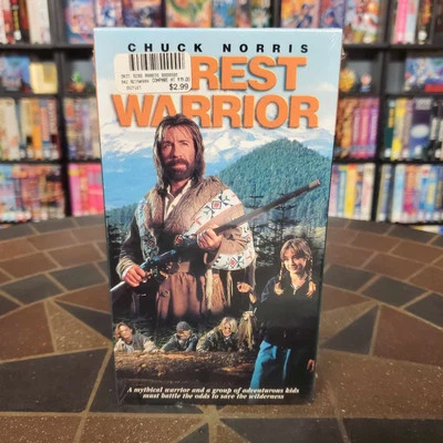 Forest Warrior VHS Chuck Norris NEW SEALED WATERMARK 1999 Turner Entertainment - Image 1 of 4