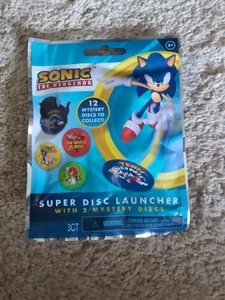 Nuovo Sonic The Hedgehog Super Disc Launcher con 2 dischi misteriosi - Foto 1 di 4